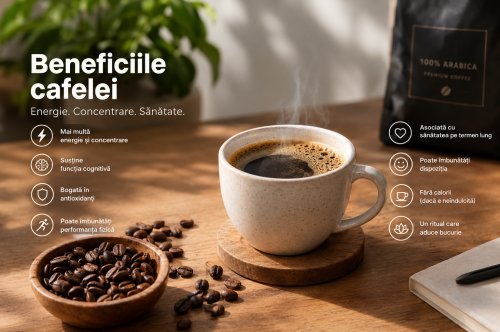 Beneficiile cafelei: 7 motive științifice să o bei zilnic